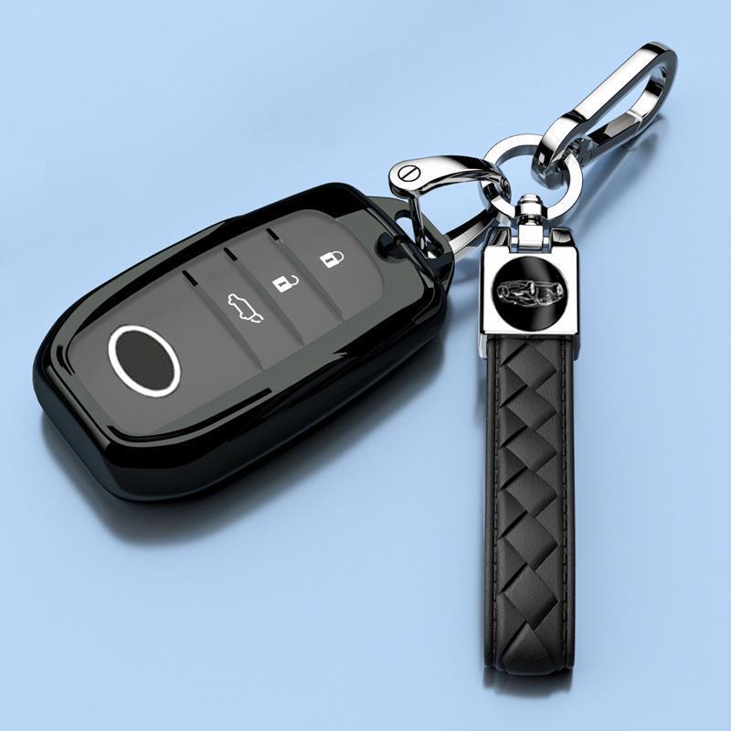 Luxus Schlüsselanhänger-Anhänger für 2025 Toyota Highlander – Unisex, Vollständig geschlossene Schnalle mit 380T Hybridkette