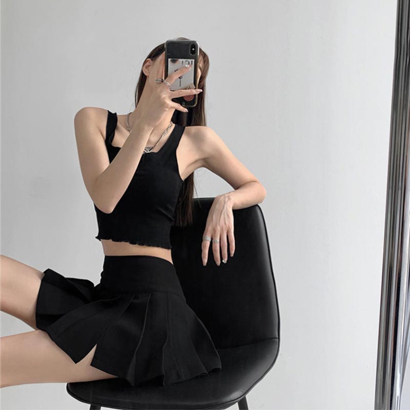 Сексуальная плиссированная мини-юбка для женщин — фото 8