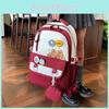 Cartoon Backpack Capybara With Breathable Nylon Material For School Kids