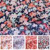100*150cm Japanese Style Red Cherry Blossom Bronzing Fabric For Sewing Patchworks Quilting Needlework Diy Handmade Material