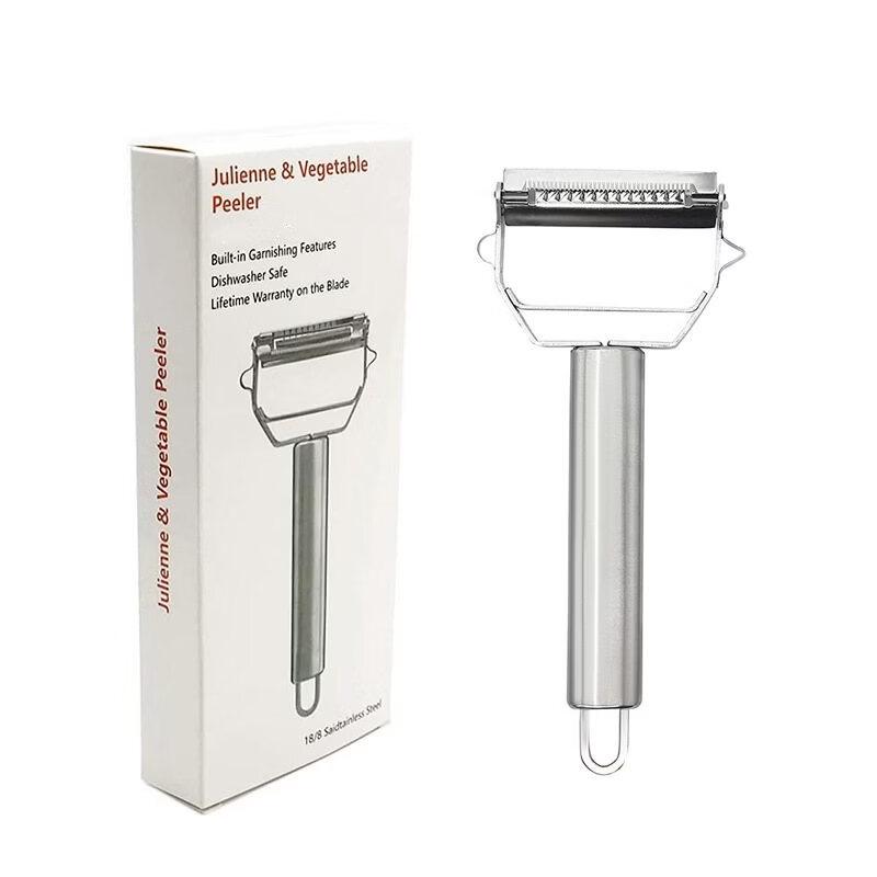 Овощечистка и терка из нержавеющей стали 2-в-1