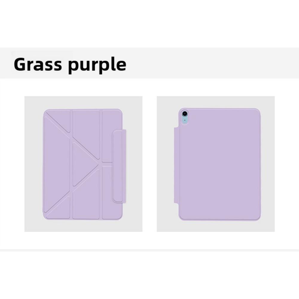 For iPad Pro Magnetic Leather Case Y Fold Dual Stand for Air 4 5 6 7 10 11 12.9 13 Slim Cover