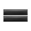 2Pcs Carbon Fiber Leather Car Seat Belt Protective Cover Anti-neck Strangling Skin-feel Car Seat Belt Shoulder Guard Cover