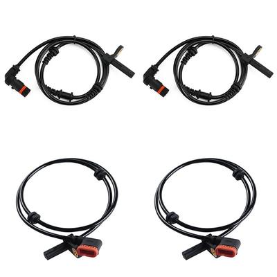4 Abs Speed Sensors, Front &Amp; Rear, Left &Amp; Right, For Mercedes S-Class W221 C2162005-2013