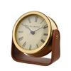 Wm.Widdop Gold Mantel Clock On Stand