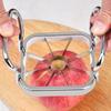 Taglia patate 5 in 1 Acciaio Inossidabile Affettatrice Frutta Verdura con Manico Taglia patate Manuale Taglia patate Fritte Risparmio di Lavoro Multifunzione Affettatrice Frutta
