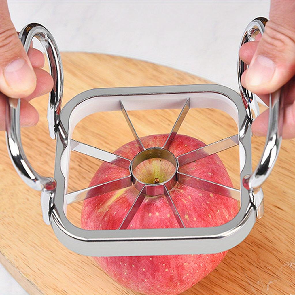 Taglia patate 5 in 1 Acciaio Inossidabile Affettatrice Frutta Verdura con Manico Taglia patate Manuale Taglia patate Fritte Risparmio di Lavoro Multifunzione Affettatrice Frutta