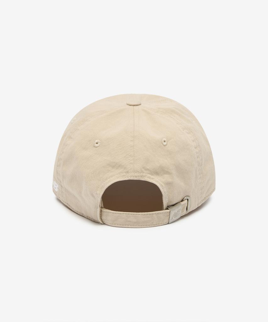 Nyuballanseu Nbgdgs1102 / Letter Logo Ball Cap (Beige)