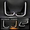 For Toyota Hilux Revo 2020 2021 Led DRL Fog Lamp Daytime Running Light Day Bumper Driving Waterproof Turn Signal Wires Switch