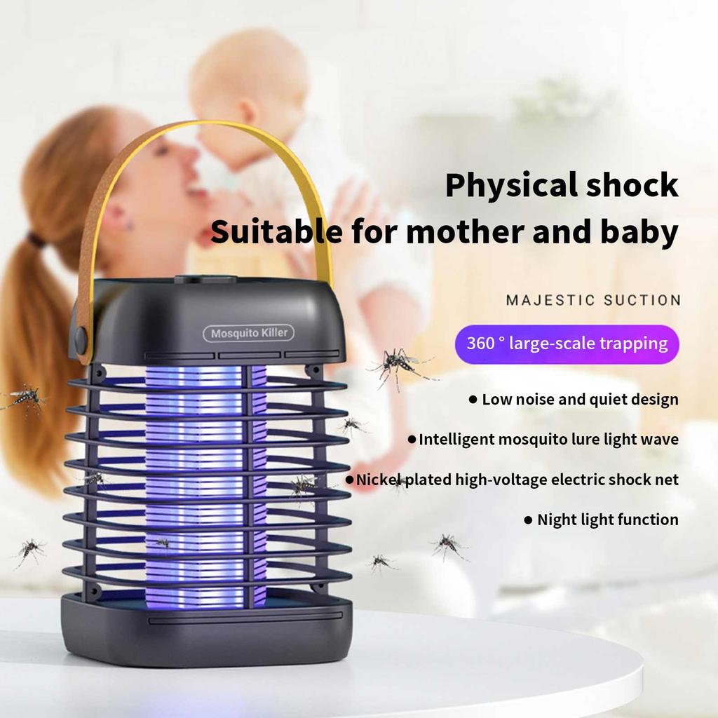 Elektrische Lampe Zuhause Mücke Und Artefakt Wandmontiert Schlafzimmer Außenbereich Intelligente Mückenfalle Nachtlicht Elektrisch M