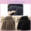 Men Fleece Jogger Pants With Drawstring Closure For Winter Active Wear