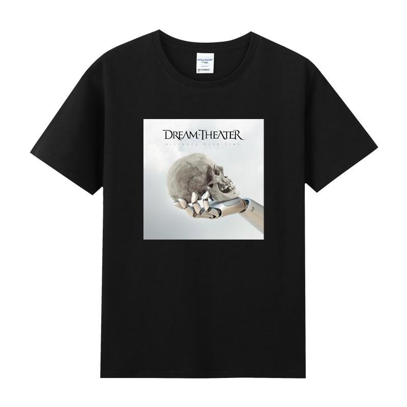 

Summer Cotton Crewneck Shortsleeved Tshirt Rock Music Dream Theatre Band M
