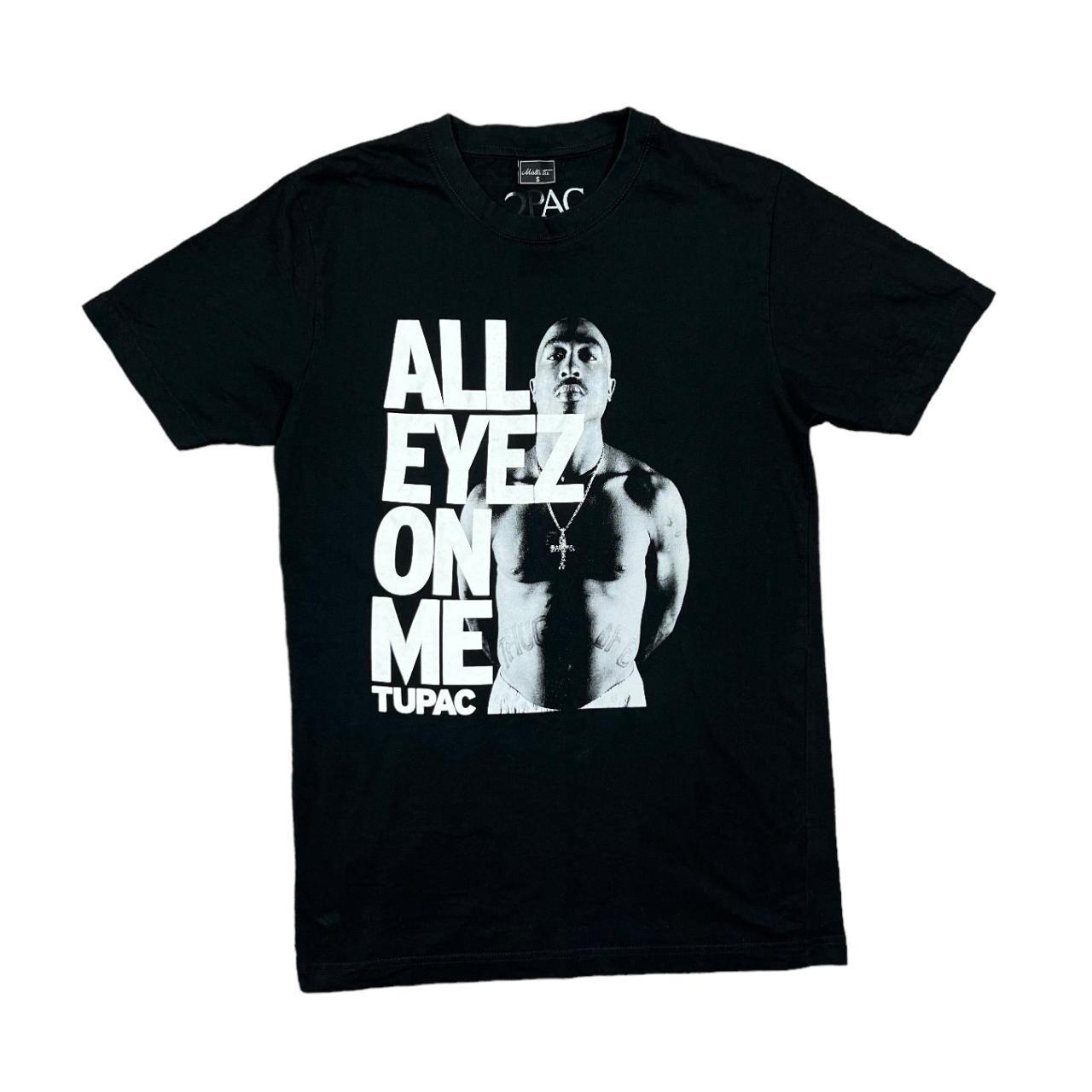 Mister Tee x 2PAC All Eyez On Me Tupac Shakur Hip Hop Rap T-shirt Small Black S