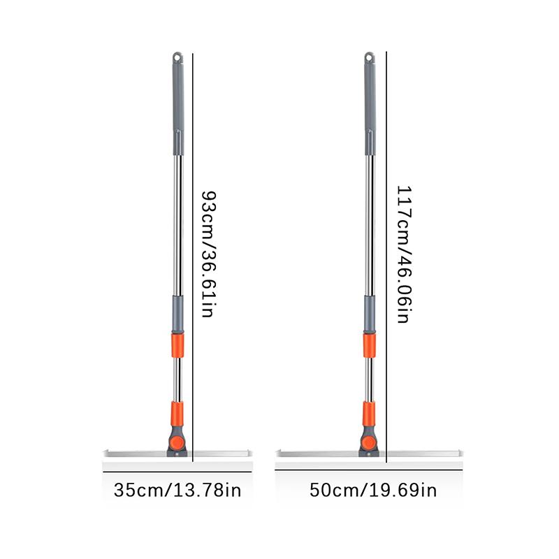 Sihirli Süpürge Uzun Saplı Zemin Kazıma Zemin Temizleme Ev Paspası Tuvalet Banyo Cam Sileceği