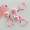 Pink heart-shaped rabbit is suitable for Apple AirPods 1st generation Bluetooth earphone protective case and Pro 1st generation earphone case