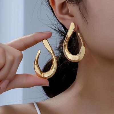Fashion Elegant Hoop Earrings For Women