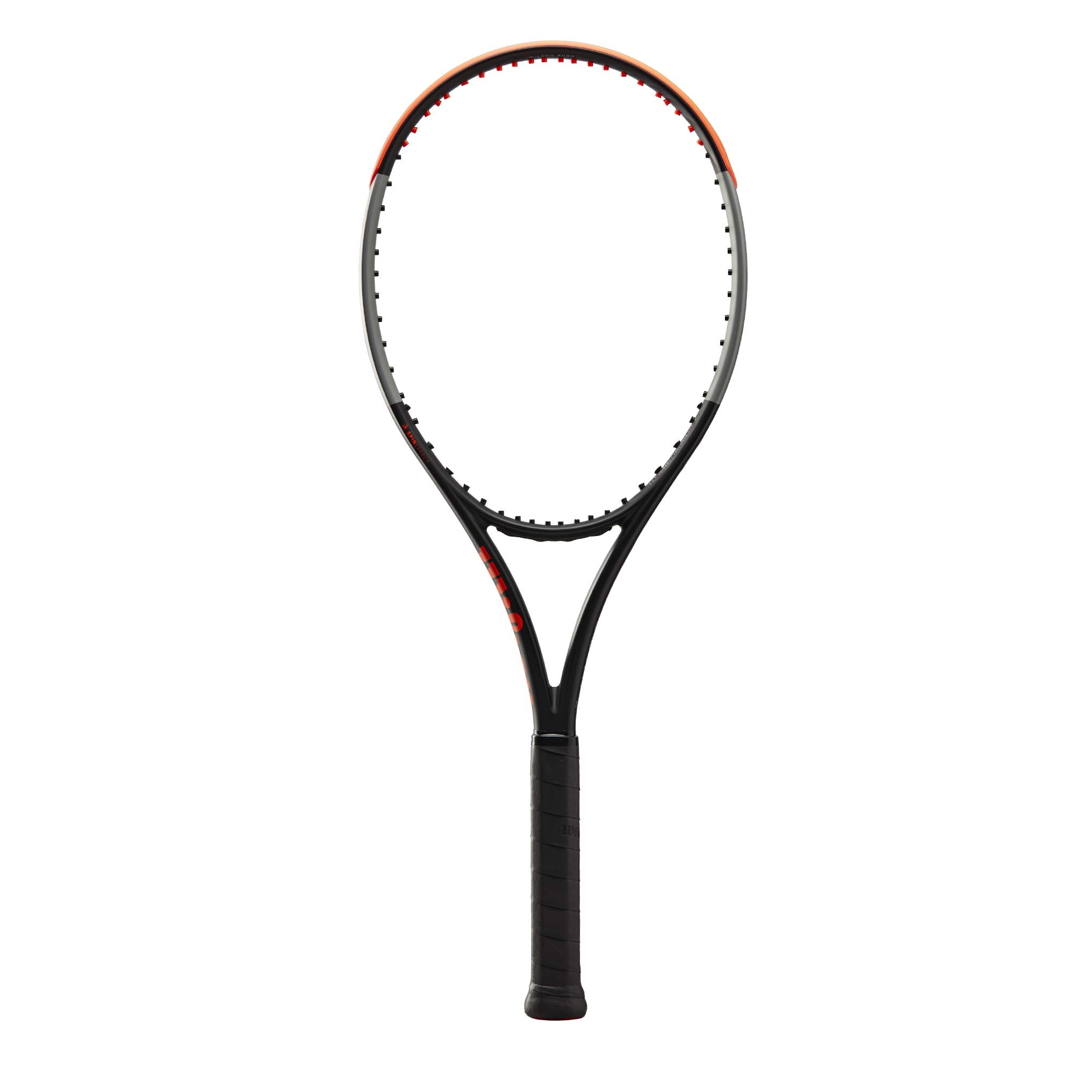 

Жесткая теннисная ракетка Wilson BURN 100S 100S размер рукоятки 2 WR044811U2 [только рамка] V4.0 (Запись V4.0) Черный/Серый/Оранжевый