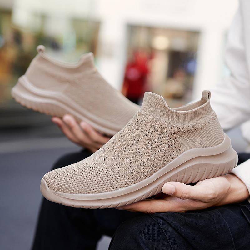 Men's Sneakers Breathable Men Casual Shoes Outdoor Male Slip On Loafers Walking Sneakers Tennis For Men Tenis Shoes