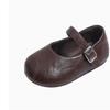 New Spring Children Shoes For Girls British Style Leather Princess Shoes Soft Sole Outdoor Fashion Kids Sneakers EU 22-37