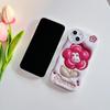 Kwiatowy miękki futerał na telefon do Samsung A54 A53 A52 A33 S23 Ultra iPhone 15 Realme C55 C53 C35 Reno 10 8T Redmi Note 12 Pro Note 11 Vivo Y27 Zderzak
