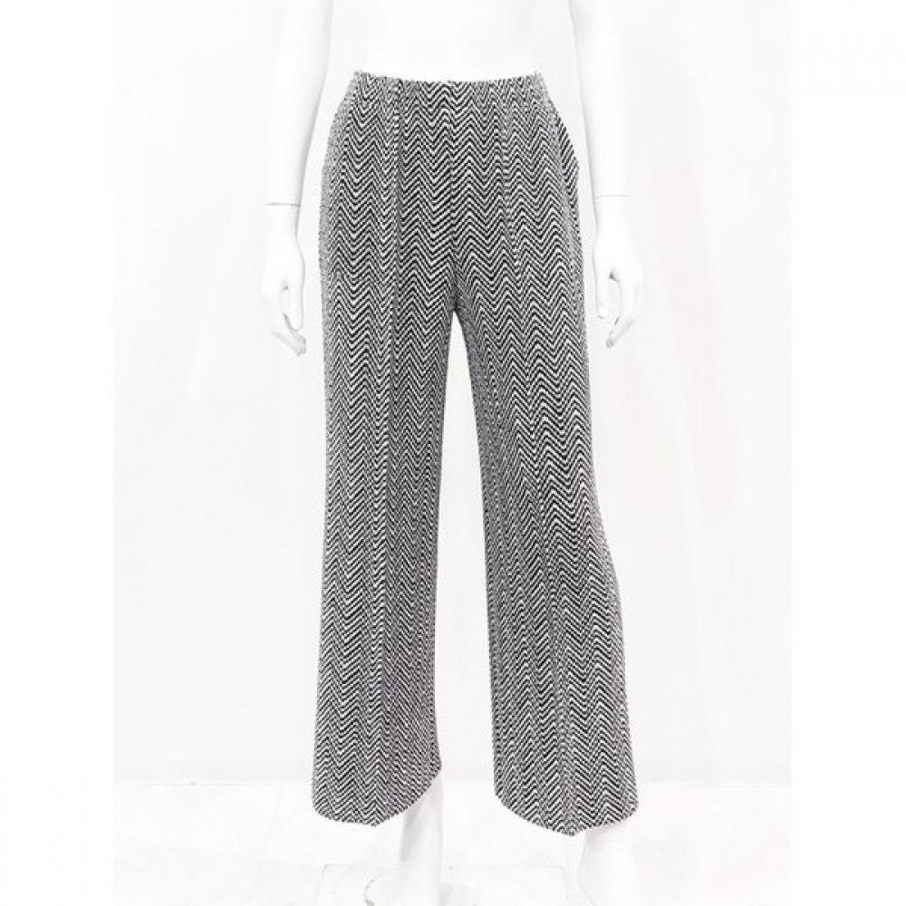 Specchio Straight Pants With Front And Back Pleat 432 327