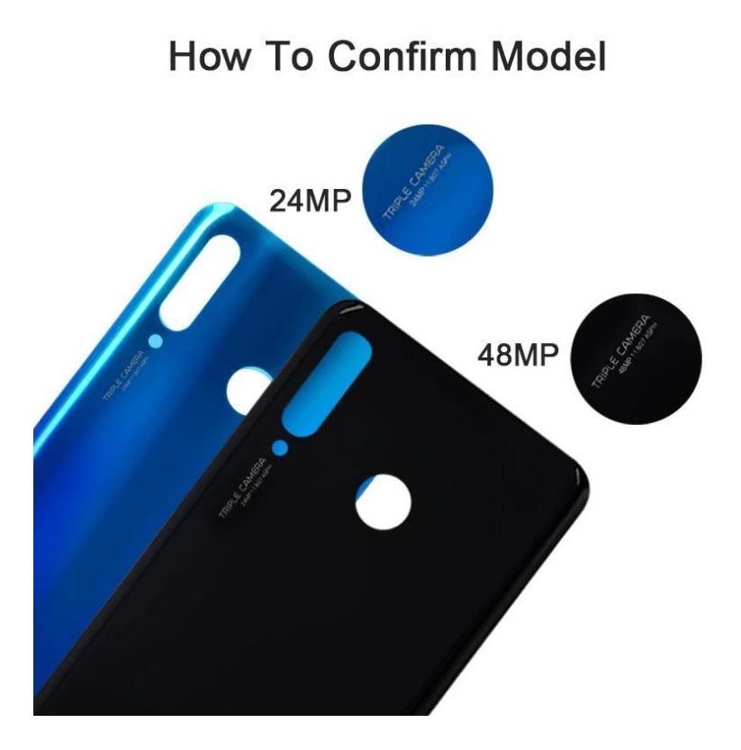 Lcd Display Screen Frame For Huawei P30 Lite 48mp Blue