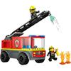 LEGO City Fire Ladder Truck Toy Block Educational456Vehicle Car Mini Car 60463