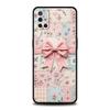 Phone Case For Oneplus 13R 12R 13 12 10T 10R Nord N100 N200 N10 10 9 9R 9RT CE 2 Z Pro Soft TPU Cover Bow-Knot Pink Bow Pattern