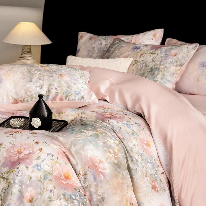 New  Luxury 100% Tencel Bedding Sets - High - Density, High - Count for 1.5m/1.8m/2.0m Beds