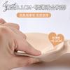New jelly soft support solid color seamless small chest gathering no steel ring bra sports fixed cup