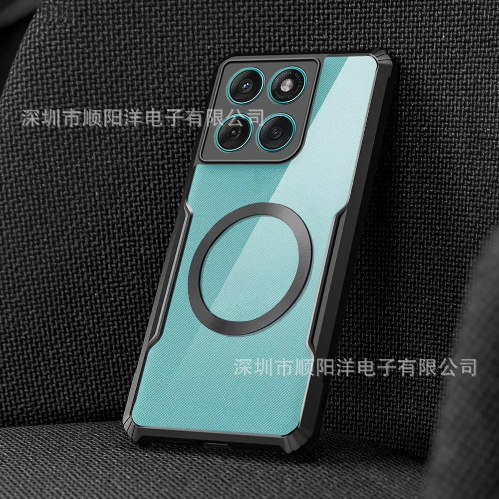 Magnetic case for Motorola MOTO Edge 70 60 50 PRO mobile phone case, acrylic protective case