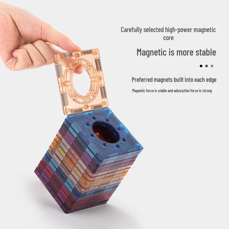 Colorful Roller Ball Building Blocks: Educational Construction Toy for Early Learning