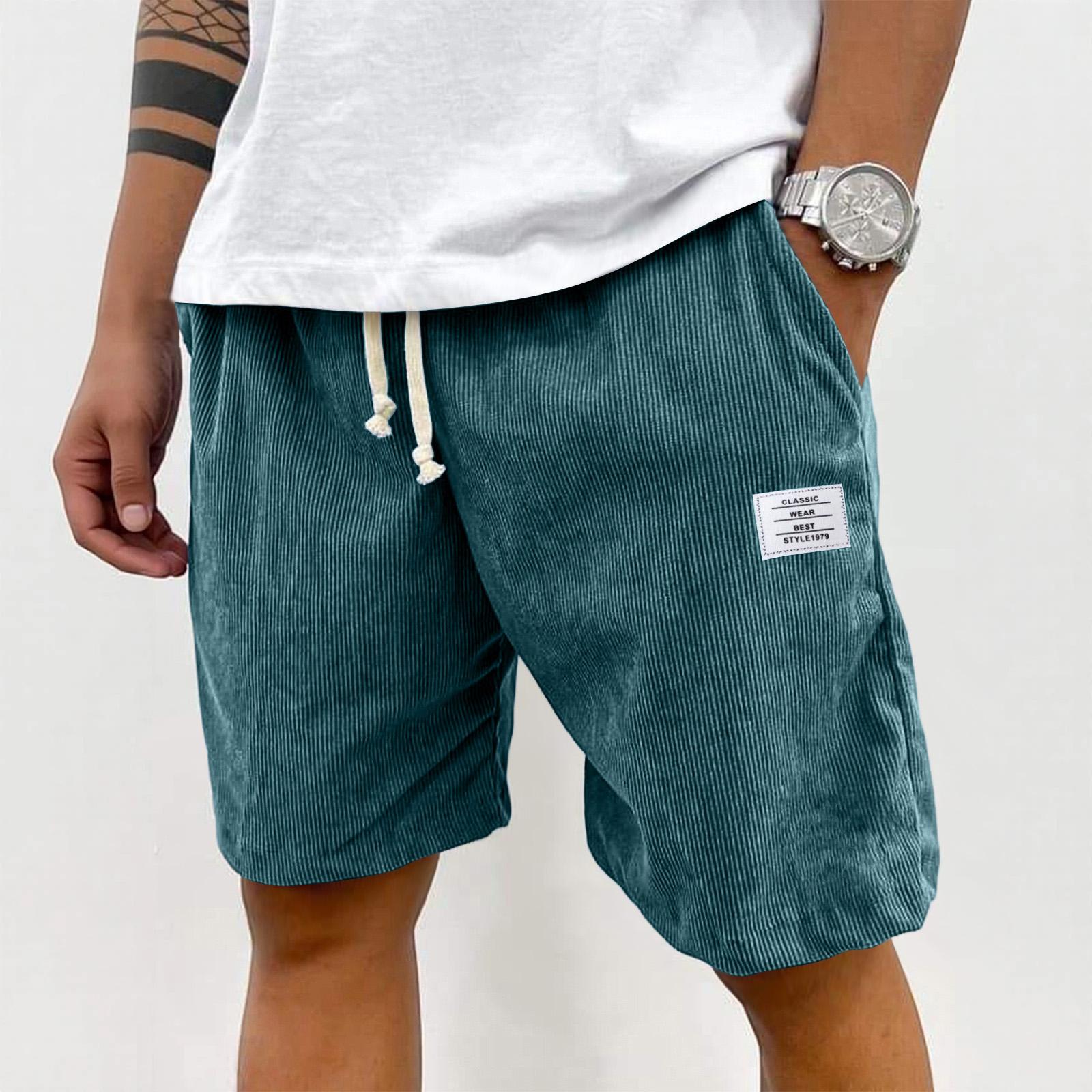 Men s  Label Five-inch Pants Casual Pants Men s Drawstring Shorts M