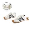 Leather Women's New Summer Thin Leather Mesh Breathable Leisure Sports Flat Bottom