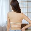 Strapless Front Buckle Bra Invisible Non-slip Girls Small Chest Thick Cup Bra Push Up Adjustable Underwear Bra