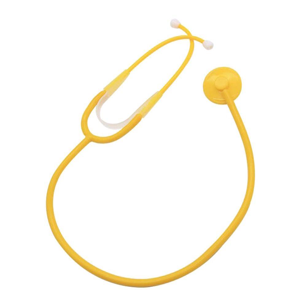 Multi Color Stethoscope Family Parent-Unisex Games DIY Simulation Doctor's Imitation Role Play Plastic Stethoscope Students