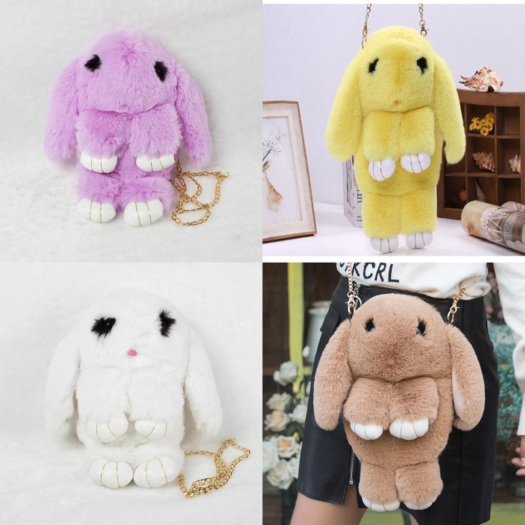 Adorable Rabbit Purse Tote Bunny Backpack Shoulder Bag For Daily Adventures