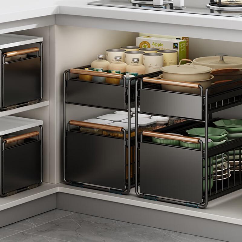 Under-Sink Pull-Out Cabinet Organizer