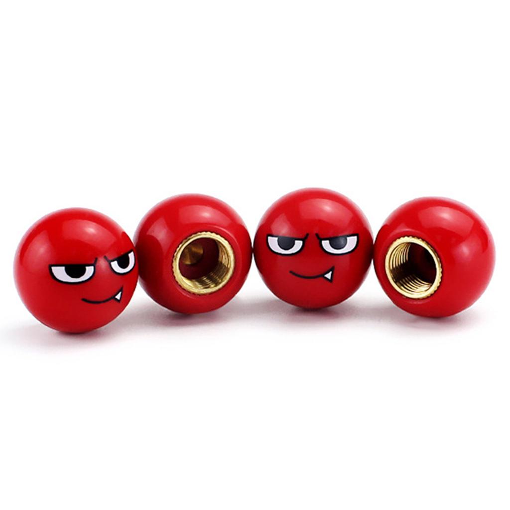 4PCS Bicycles Wheel Valve Cap Bicycles Cap Tire Valve Cover Tyre Valve Dust Cover Car Tire Bike Plugs Accessories