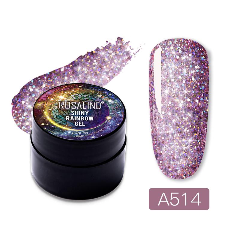 UV Nail Gel Polish Neon Rainbow Hybrid Varnish Platinum Gel Paint For Manicure
