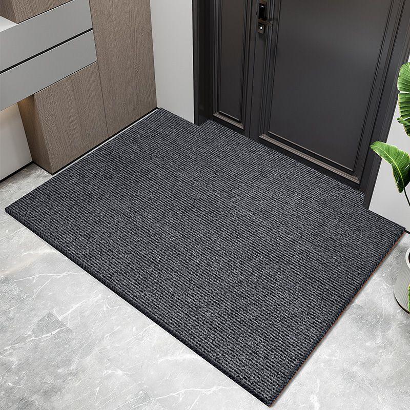 Elegant Non-Slip Outdoor Door Mat - Durable, Cuttable, Dirt-Resistant Foyer Entry Mat