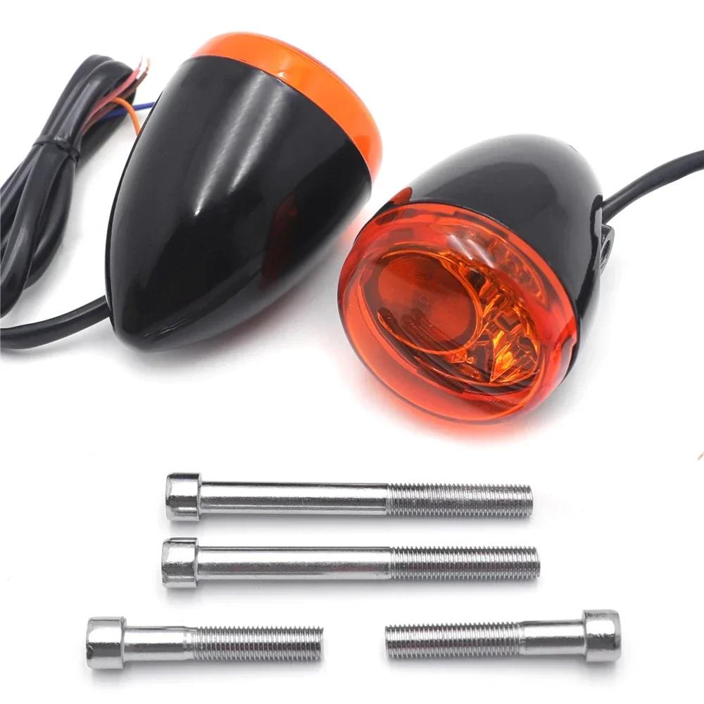 Turn Signal Light Indicator Rear For Harley Davidson Sportster XL883 XL1200 FXD FXS Motorcycle Parts