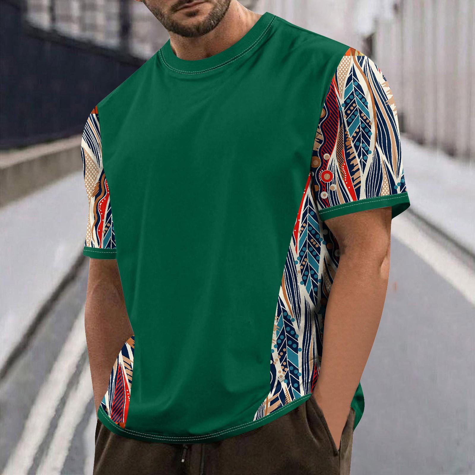 Летняя мужская популярная футболка с круглым вырезом и коротким рукавом с принтом XL белый — фото 6