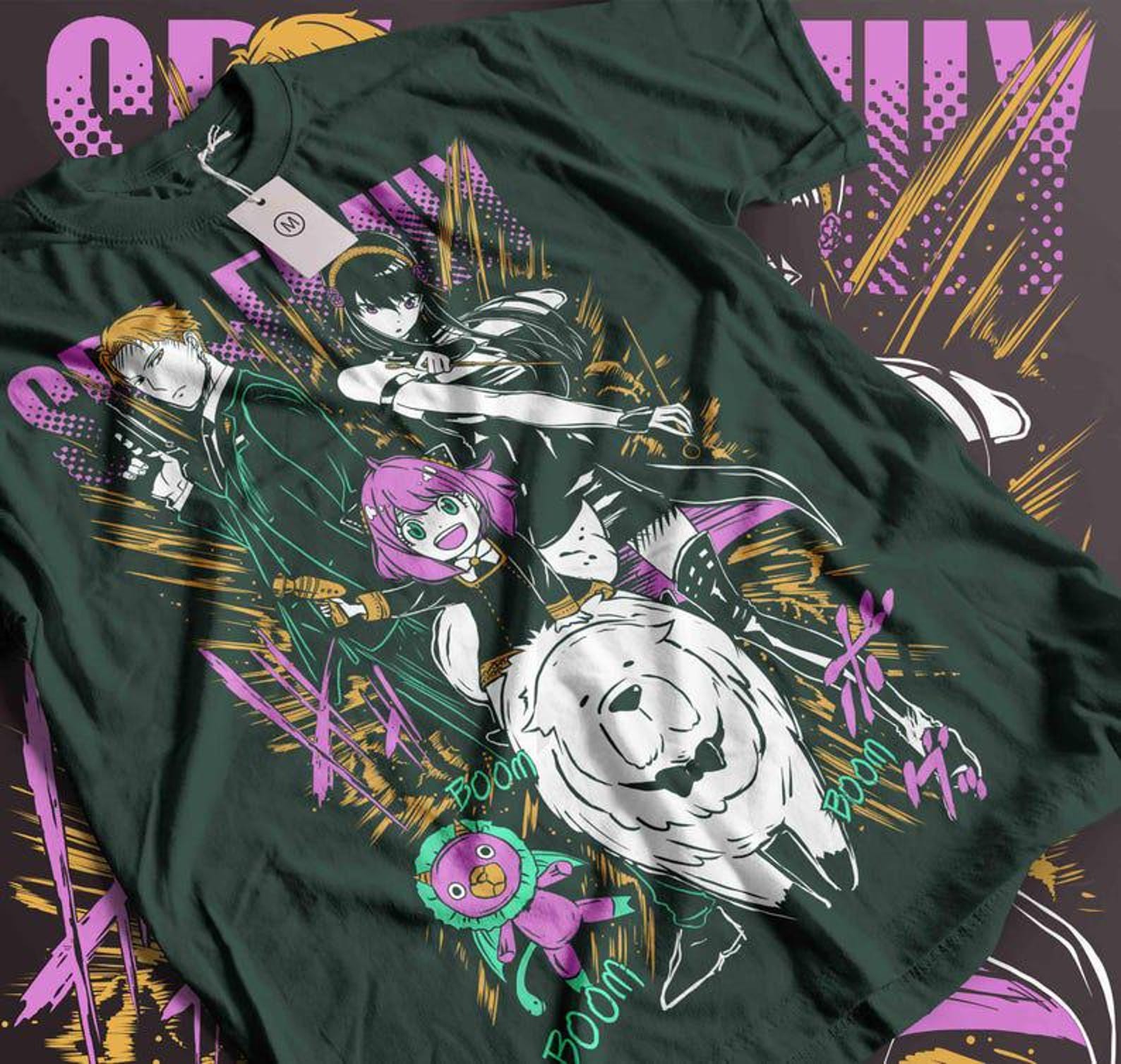 Anime Family T-Shirt Unisex, Family Gift, Anime Manga Shirt, Anime Shirt, Graphic Anime Tee, Manga Shirt, Japan S
