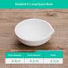 1Pcs High Temp Silica Bowl Jewelry Casting Refining Tool 100G-5000G Quartz Crucible For Melting Gold Silver Platinum