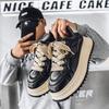 Fashion 2025 New Spring Men's Thick Soled Height Increasing Shoes Casual Sports Breathable Comfortable Fashion Trend Platform sneakers