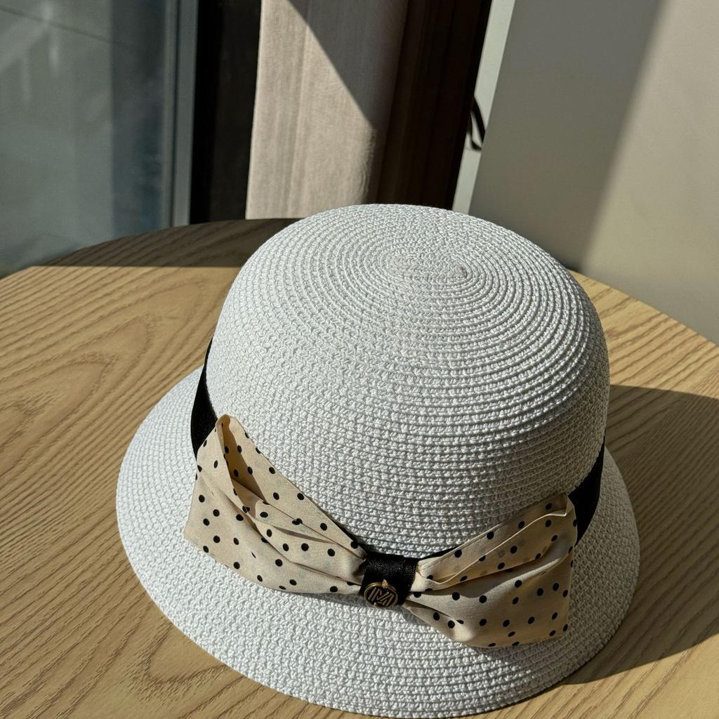 New Summer Sunshade Straw Hat Women's Sunscreen Hat Travel Beach Hat Bucket Hat Outdoor Basin Hat