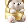 Adorable Bear Figurine Cabinet Decor Office Shelf Balloon Figure Resin Statue