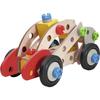 HEROS Constructor - Camion de pompier à construire - En bois 100 % certifié FSC® - 155 pièces - Dès 5 ans