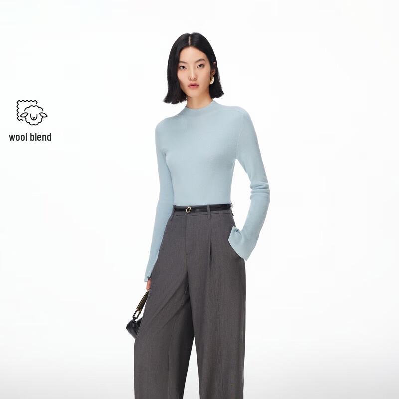 

VEROMODA Women s Wool Blend High Neck Knit Top M